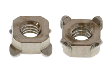 鉄 四角ウエルド(溶接)センターロックナット(緩み止め機能)